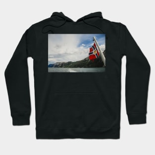 Sailing on the fjord Hoodie